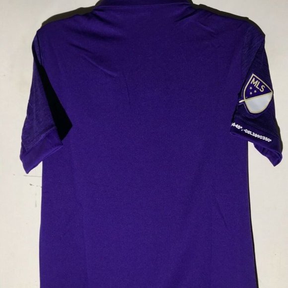 Adidas MLS ORLANDO City SC Purple Youth JERSEY Sz S,M,L,XL New with tags - Picture 4 of 4